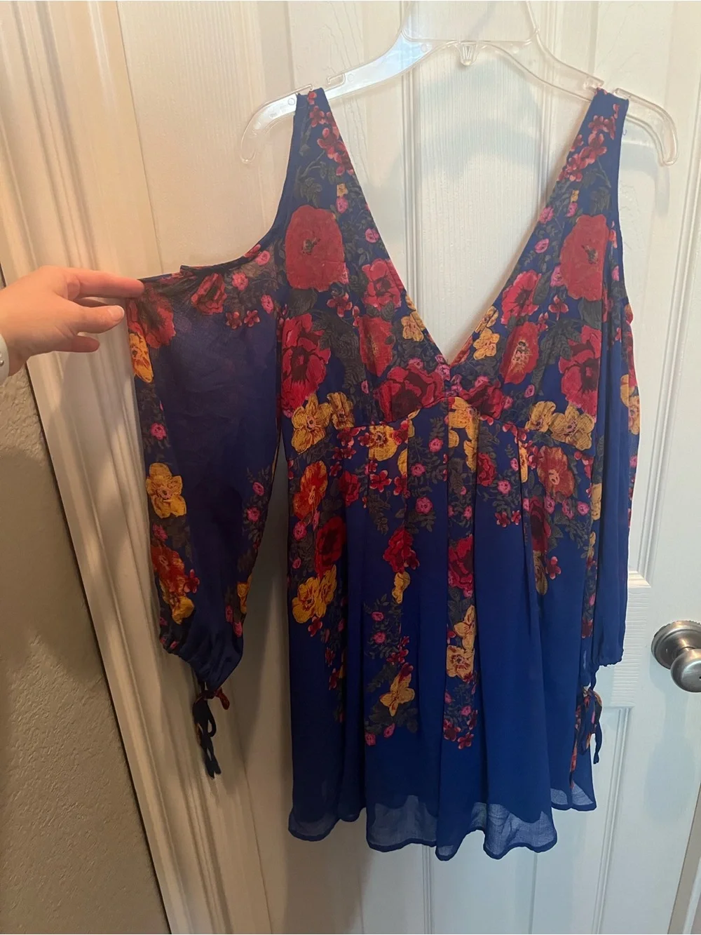 Free People flowy navy